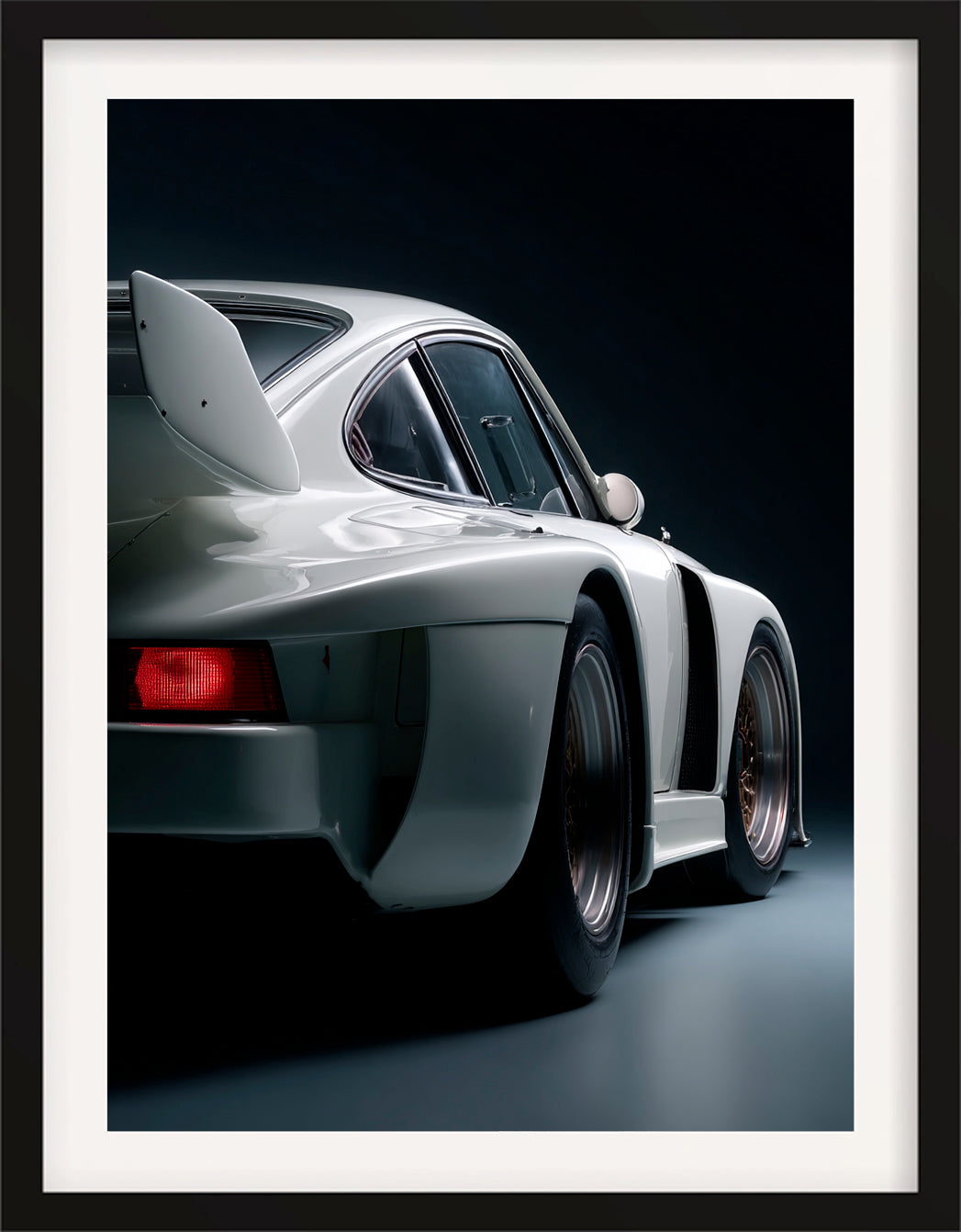 1980 Porsche 935 Rear Facing