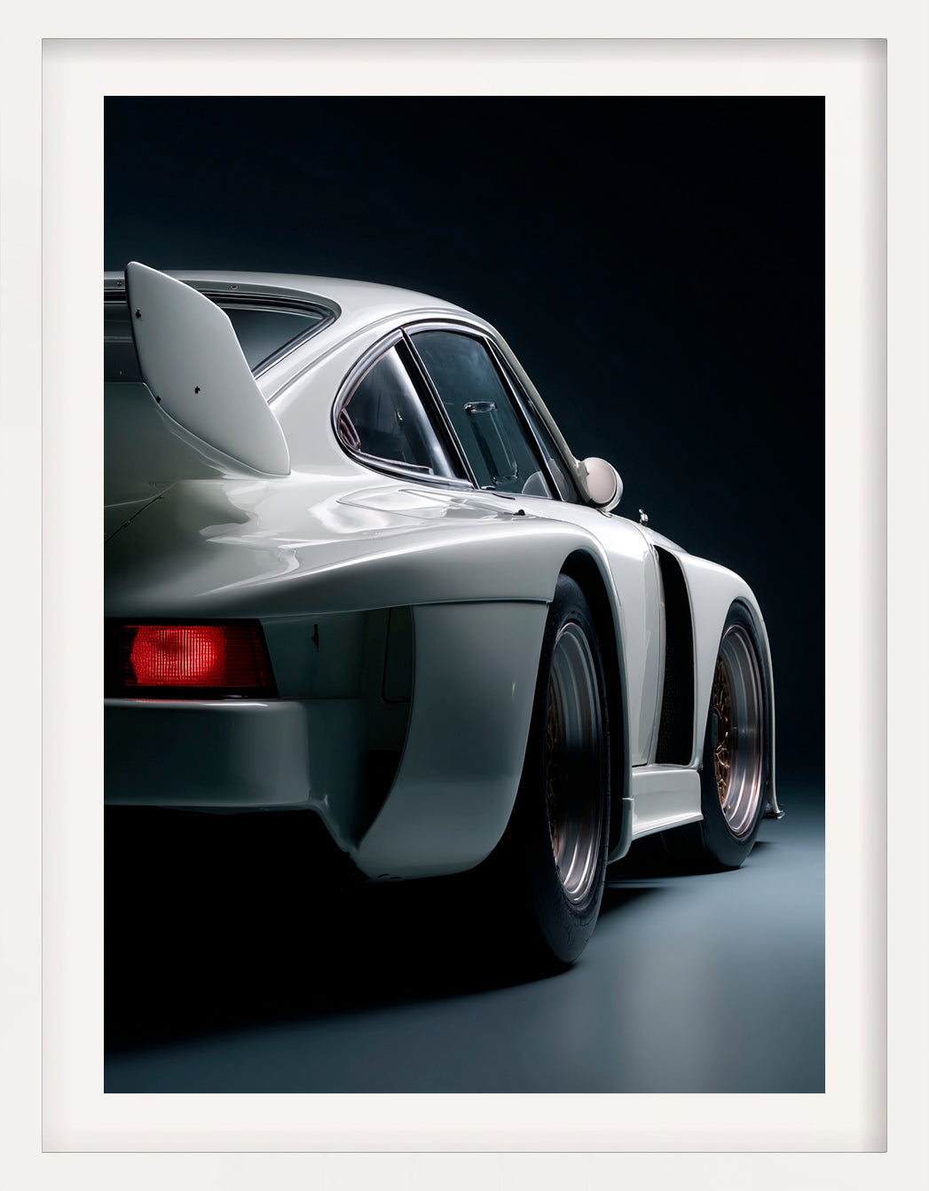 1980 Porsche 935 Rear Facing