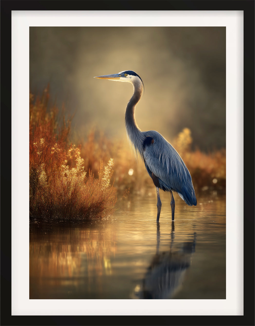 Heron at Goldenwater