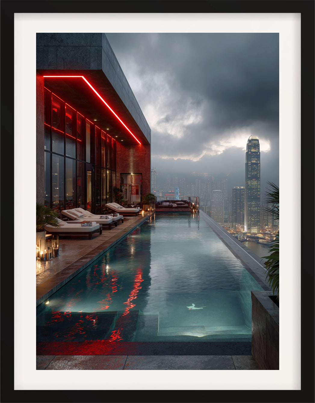Hong Kong Skyline Pool