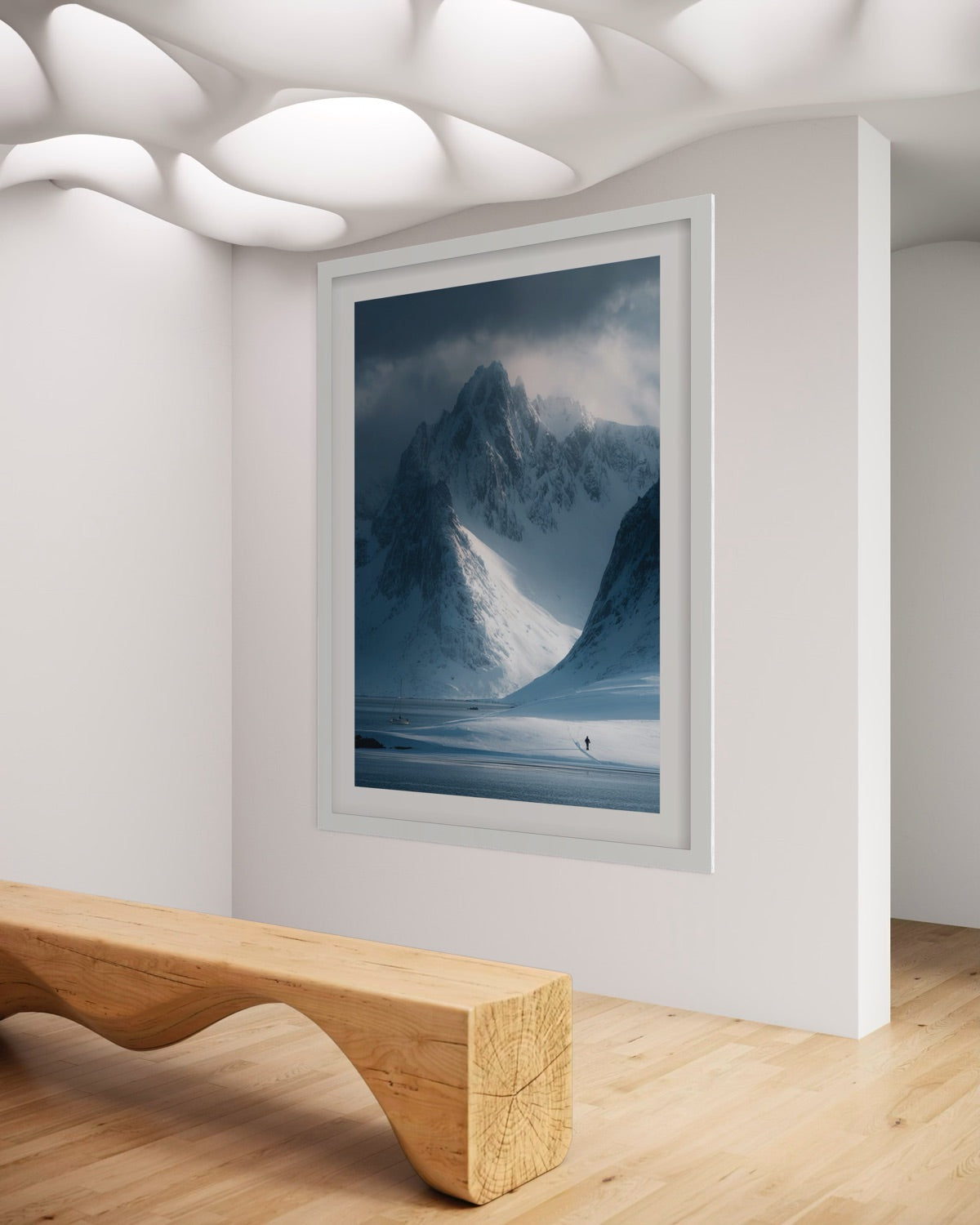 Snow Capped Mountain