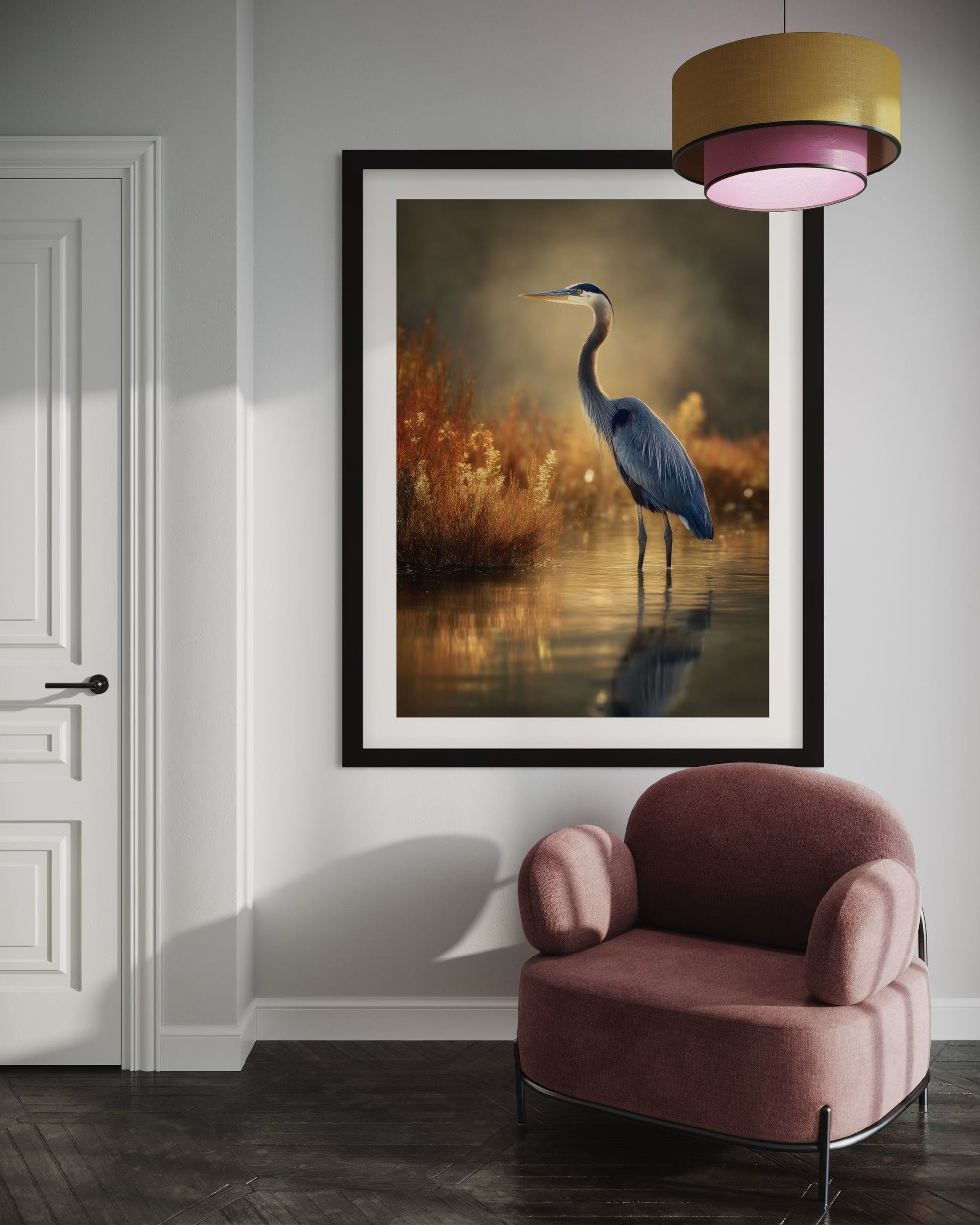 Heron at Goldenwater