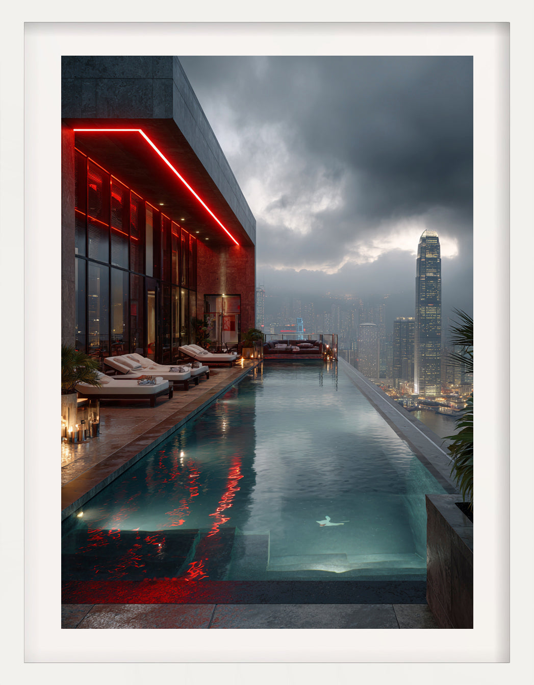 Hong Kong Skyline Pool