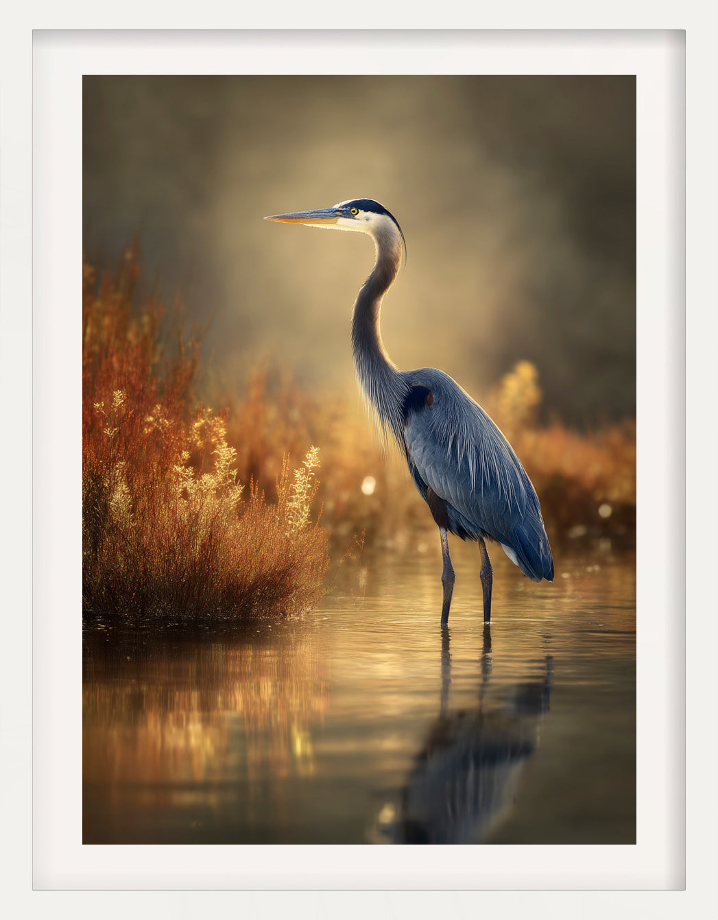 Heron at Goldenwater