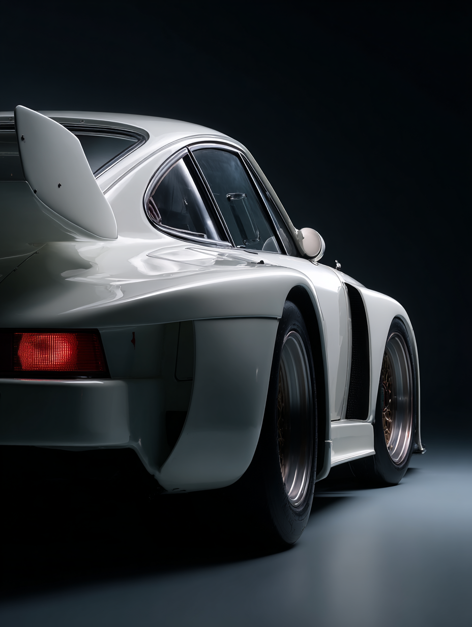 1980 Porsche 935 Rear Facing