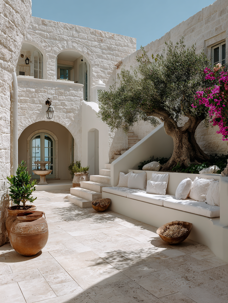 Courtyard in the Sun.
