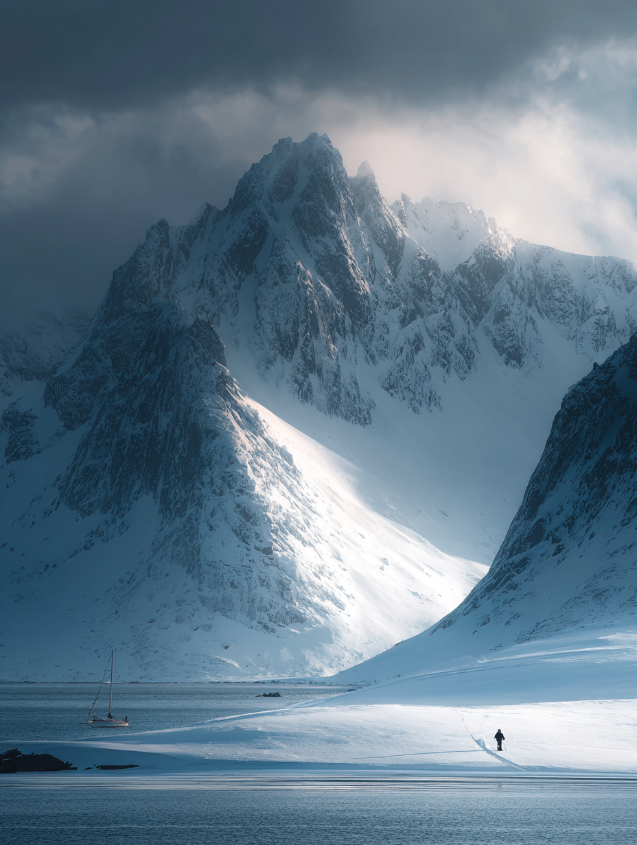 Snow Capped Mountain
