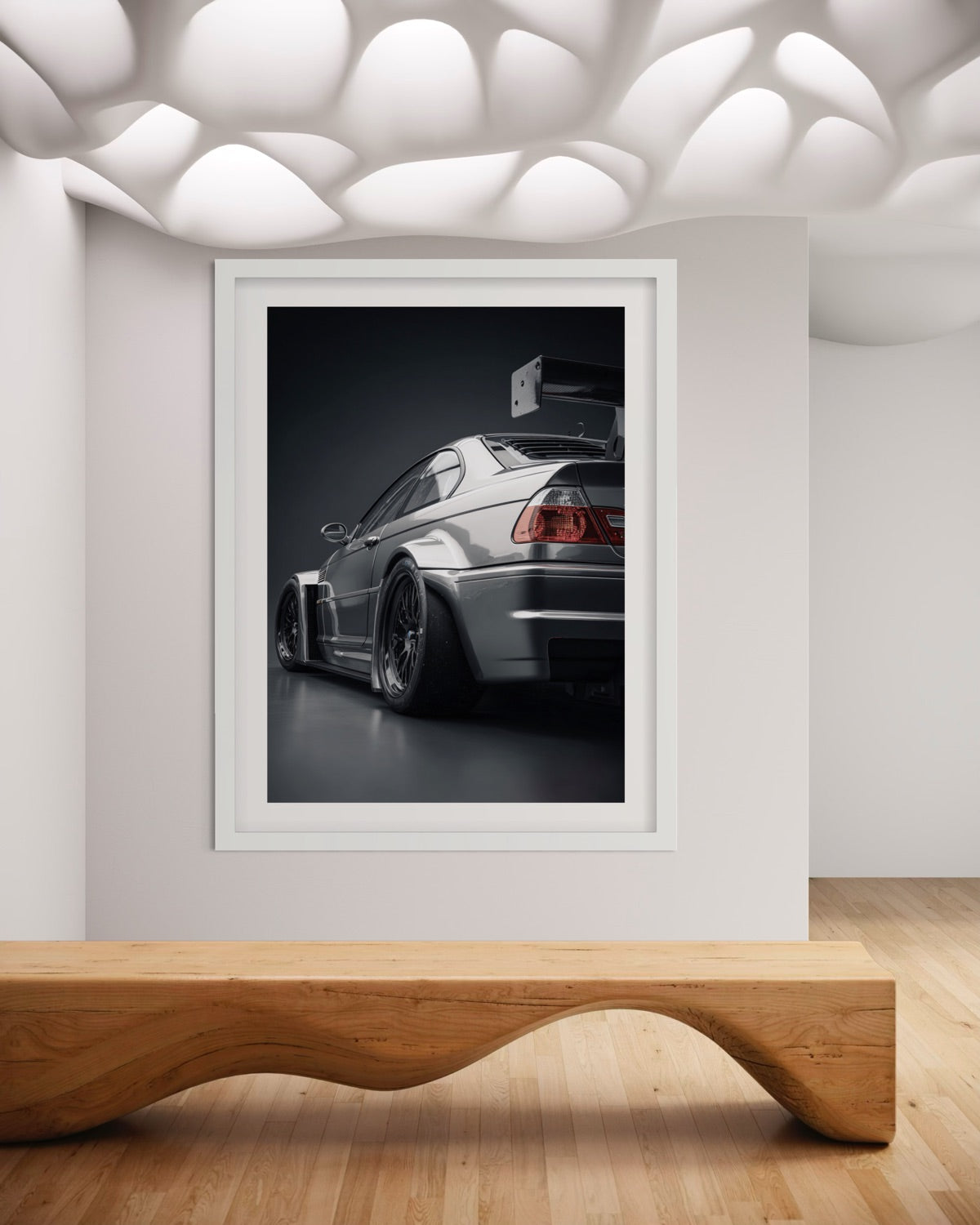 2001 BMW M3 GTR — Rear View