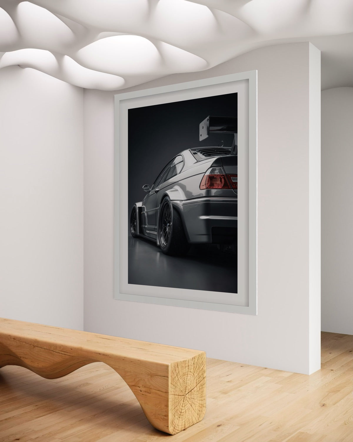 2001 BMW M3 GTR — Rear View